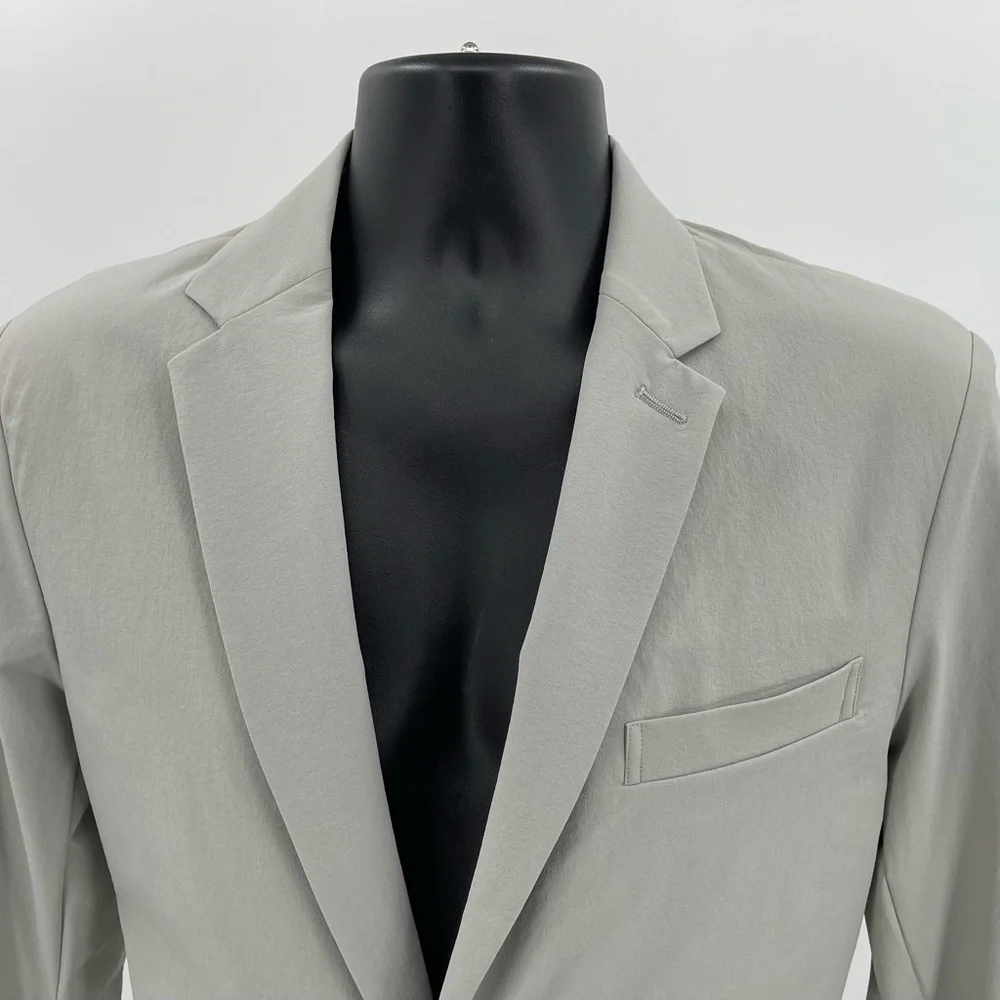 Callaway Grey Nylon Sport Coat Men’s Size L Made‎ In Japan Import Exclusive NWT